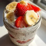 Strawberry Banana Overnight Oats: 5-Minute Breakfast Magic 6 Strawberry Banana Overnight Oats