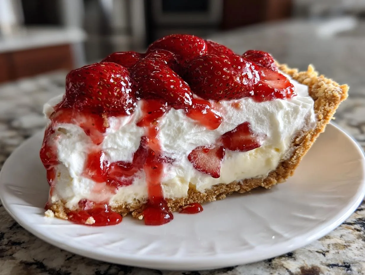 Strawberry Cream Pie