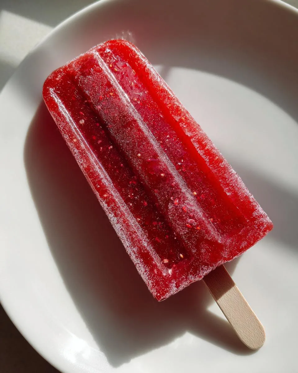 Strawberry Lemonade Popsicles - detail 2