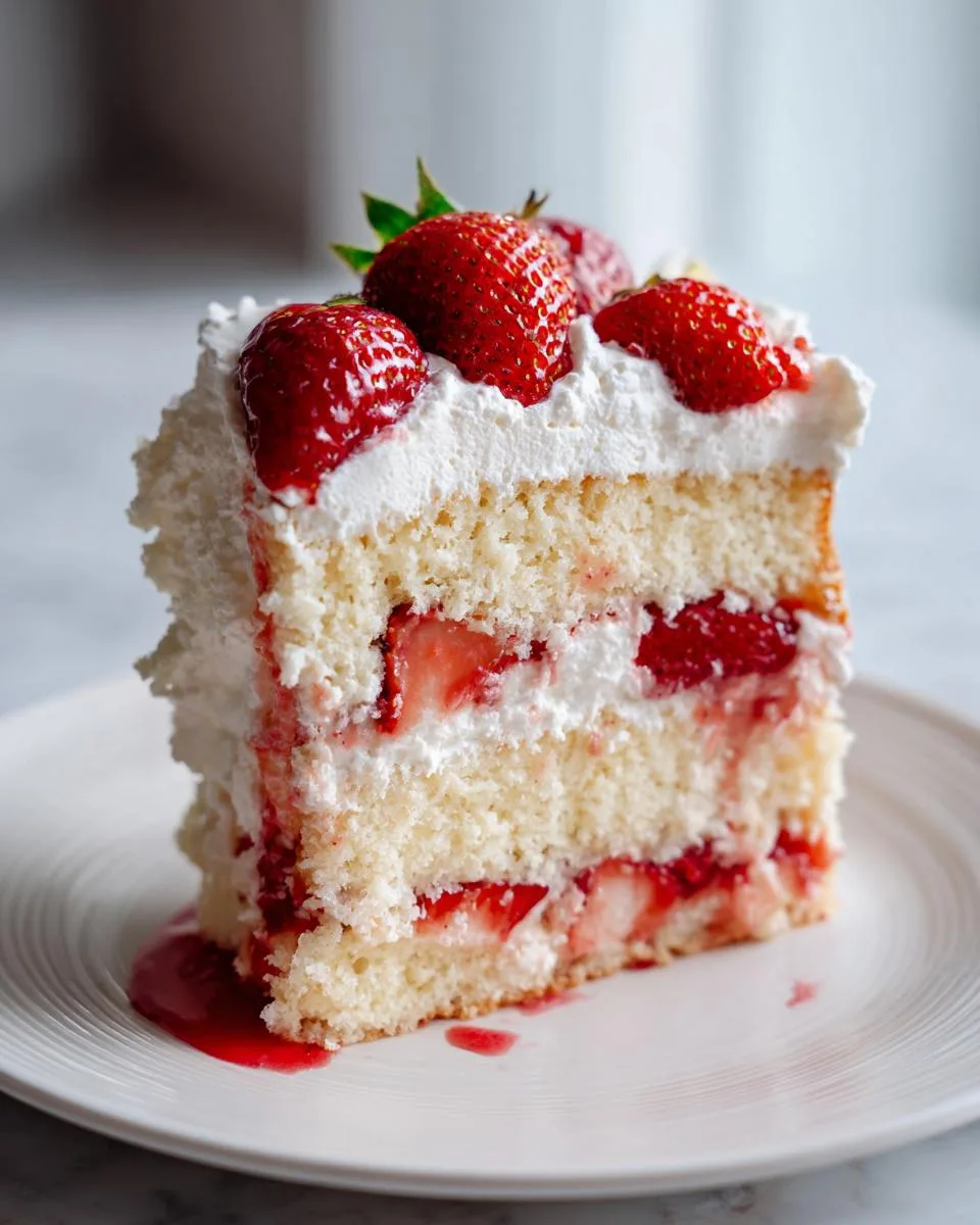 Strawberry Shortcake Cake - detail 1