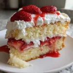 Strawberry Shortcake Cake