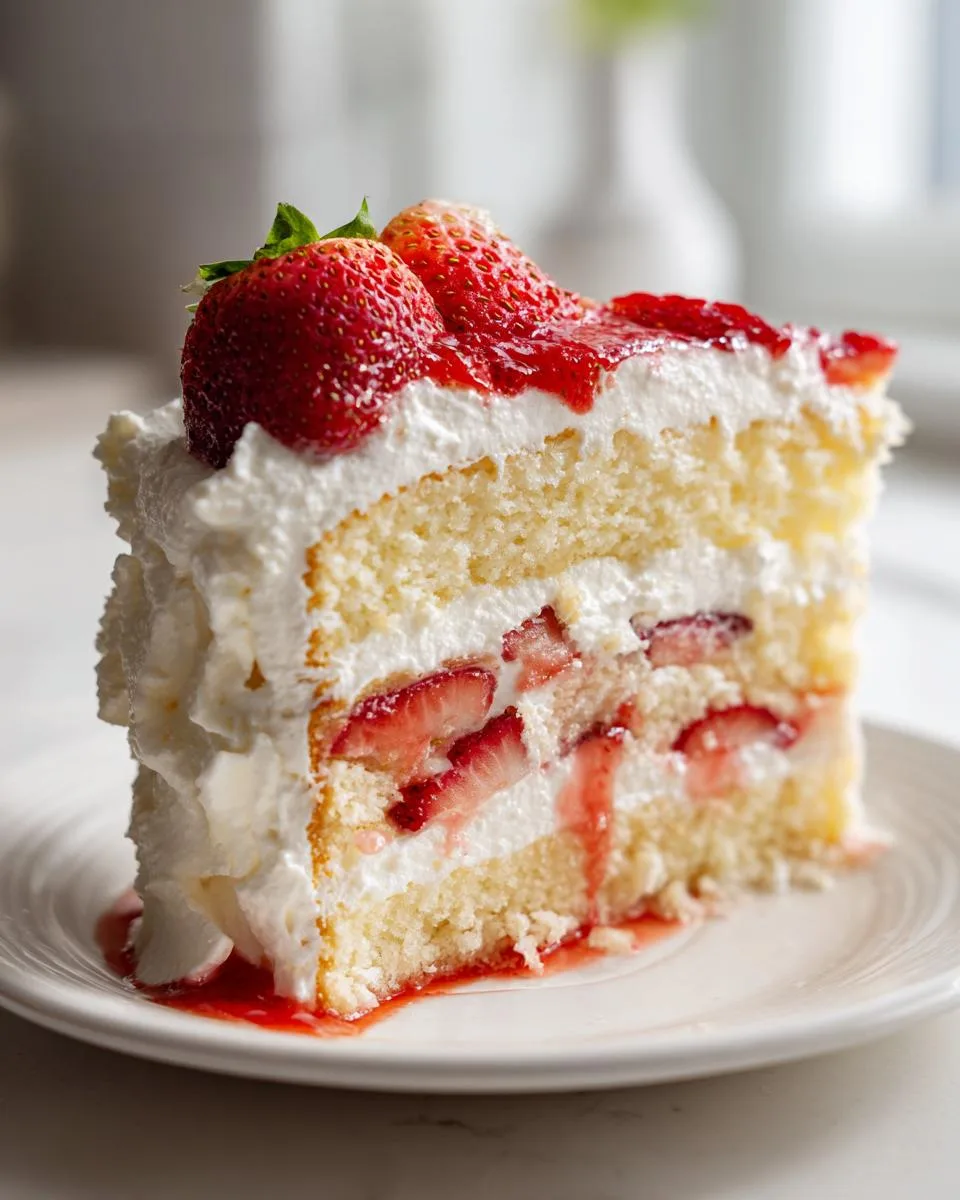 Strawberry Shortcake Cake - detail 2