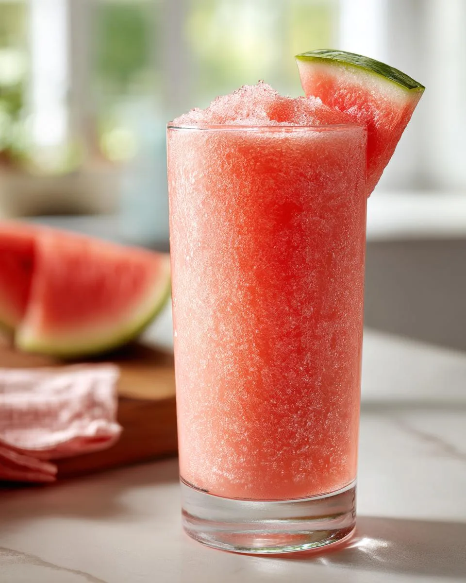 5-Minute Watermelon Slushie Recipe for Ultimate Summer Bliss 5 Watermelon Slushie - detail 2