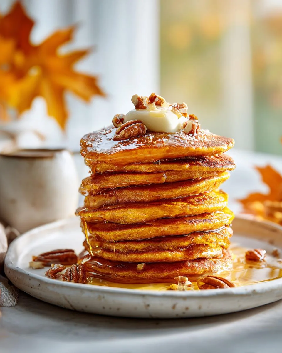 Pumpkin Pancakes - detail 1