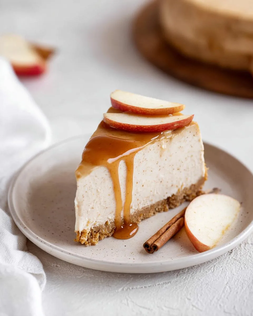 Apple Cider Cheesecake - detail 1