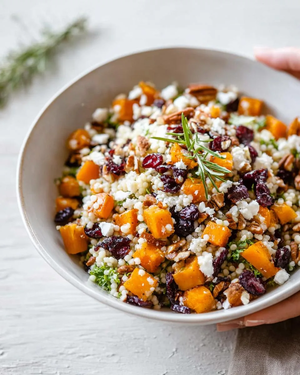 Autumn Pearl Couscous Salad - detail 1