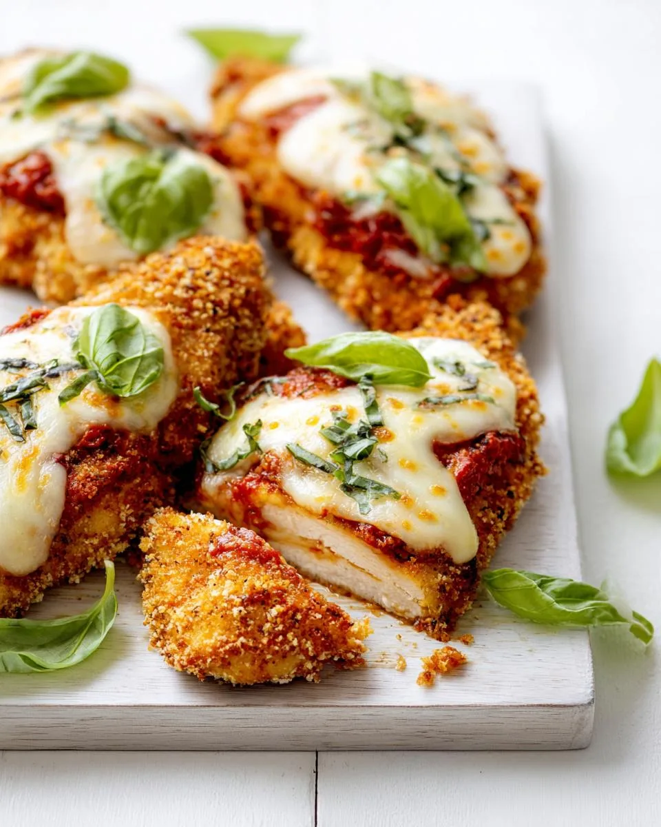 Baked-Chicken-Parmesan-1 Baked Chicken Parmesan