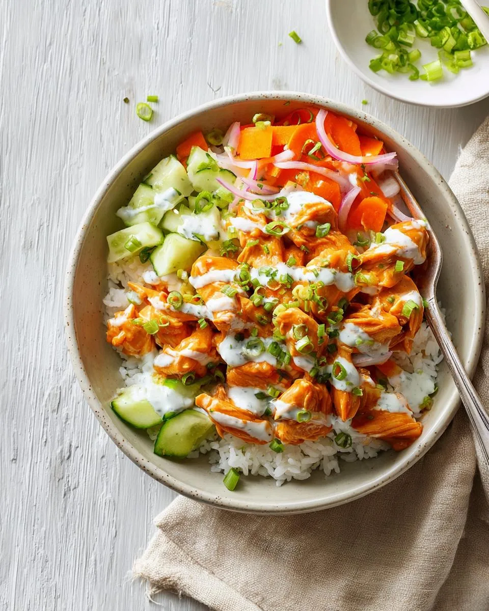 Buffalo Chicken Bowls: 30-Minute Blissful Dinner 3 Buffalo Chicken Bowls - detail 1