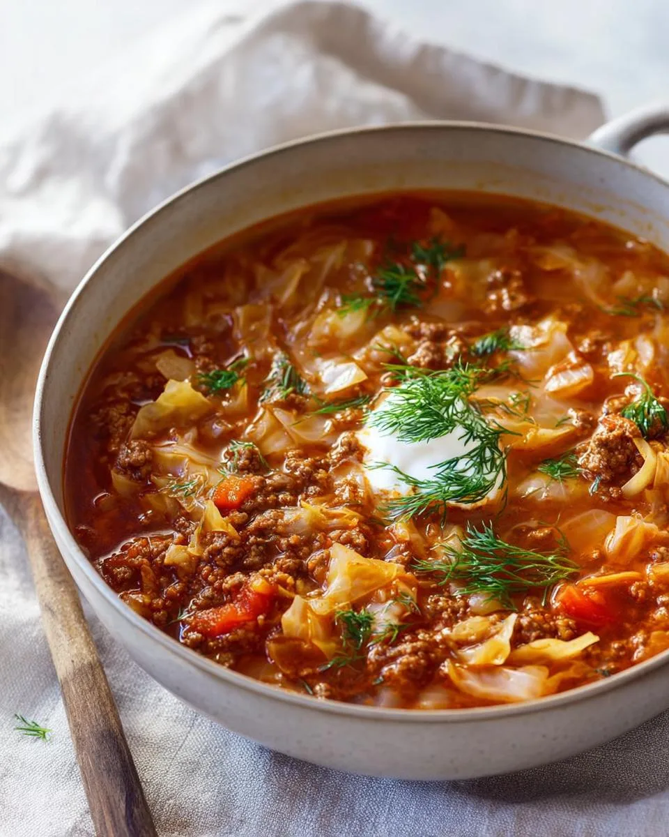 Cabbage Roll Soup Recipe - Best 1 Pot Dinner 3 Cabbage Roll Soup Recipe - detail 1