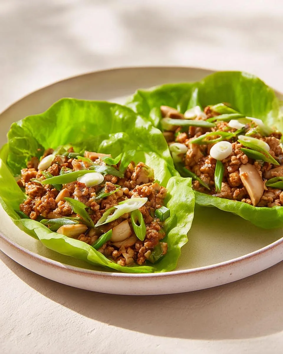 25-Minute Chicken Lettuce Wraps That Wow 3 Chicken Lettuce Wraps - detail 1