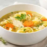 Chicken Noddle soup: 40-Minute Cozy Comfort 4 Chicken Noddle soup