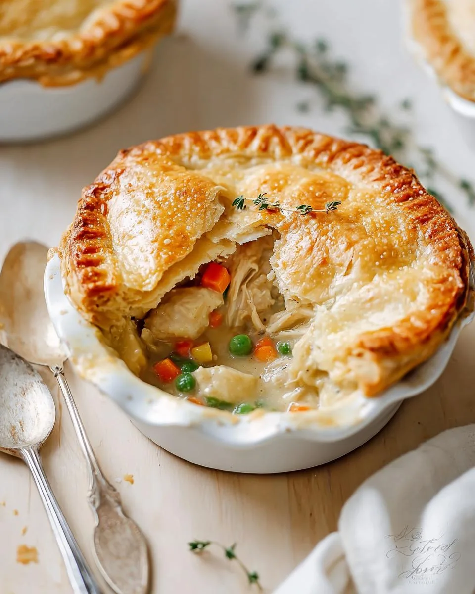 Chicken Pot Pie - detail 1