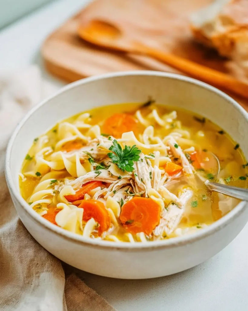 Chicken noodle soup: Ultimate 30-Minute Comfort 3 Chicken noodle soup
