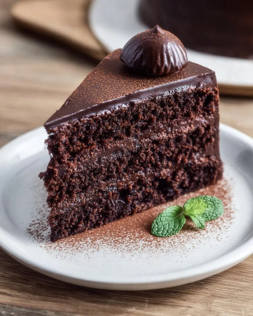 Bake One Perfect Rich Moist Chocolate Cake 3 Chocolate Cake