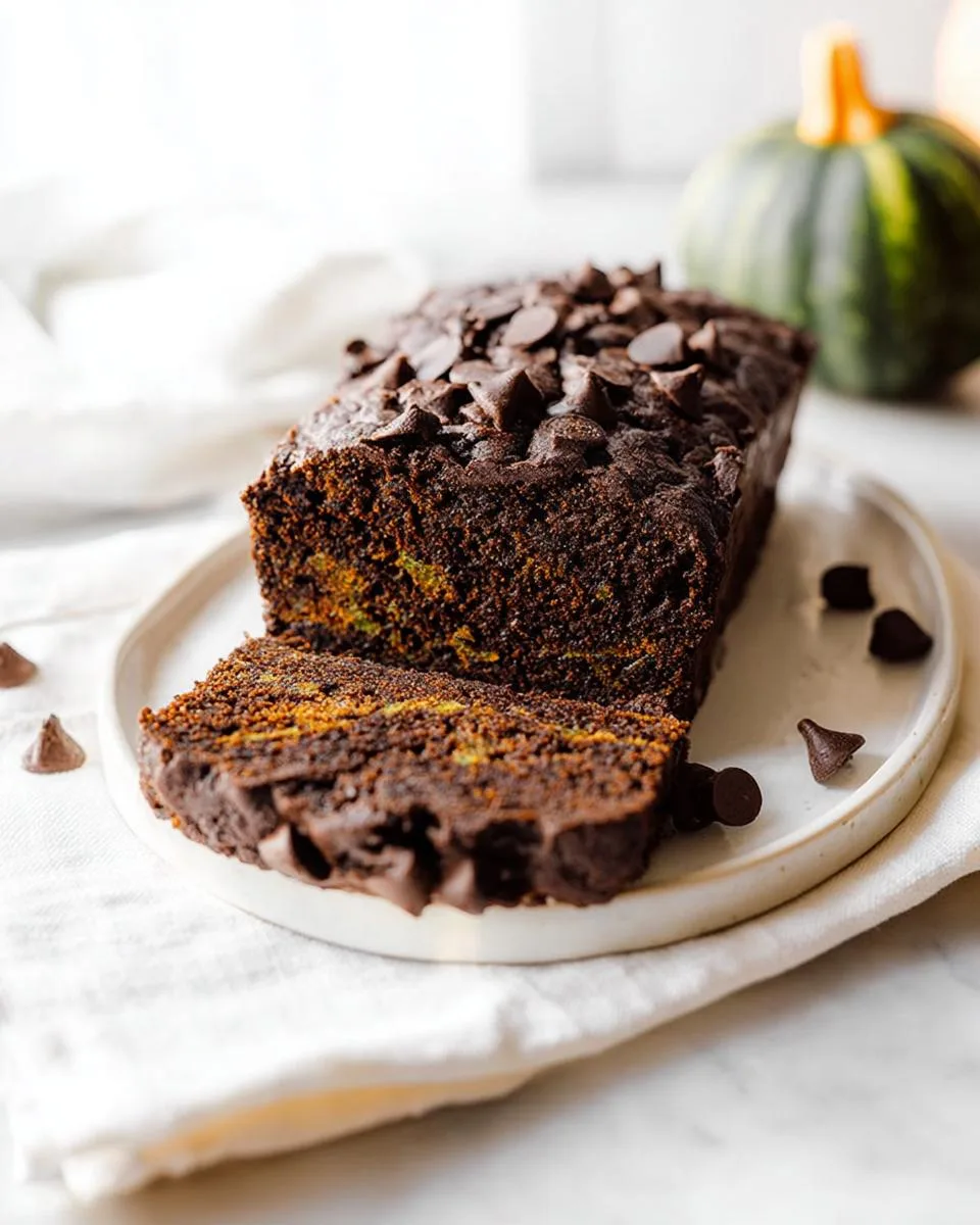 Chocolate Pumpkin Avocado Bread: 5 Test Loaves, Perfect 3 Chocolate Pumpkin Avocado Bread - detail 1