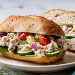 Healthy 30-Minute Chopped Greek Chicken Sandwich 4 Chopped Greek Chicken Sandwich