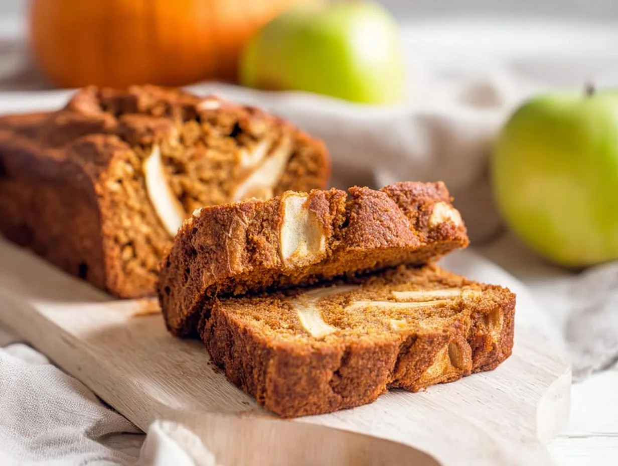 Cinnamon Apple Pumpkin Bread