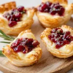 Cranberry Brie Bites