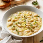 30-Minute Creamy Leek Butter Beans Comfort Bowl 4 Creamy Leek Butter Beans