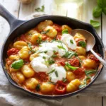 30-Min Creamy Tomato Gnocchi with Burrata 4 Creamy Tomato Gnocchi with Burrata