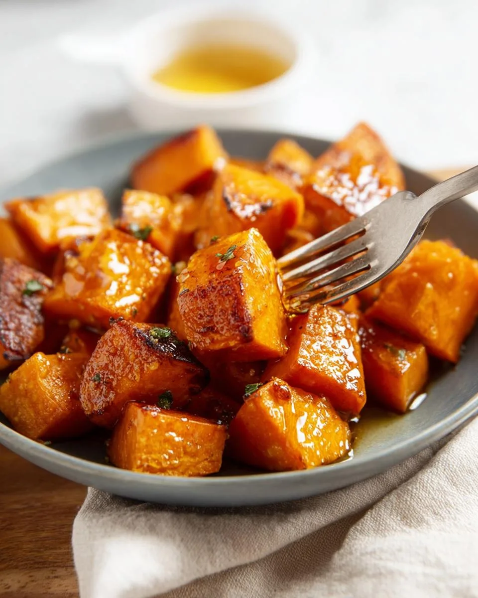 Crispy Honey Roasted Sweet Potatoes - detail 1