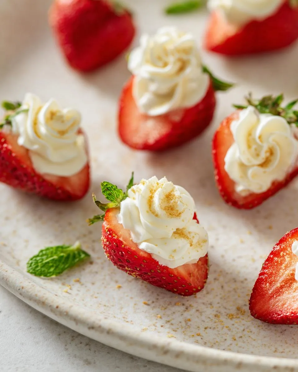 Deviled Strawberries - detail 1