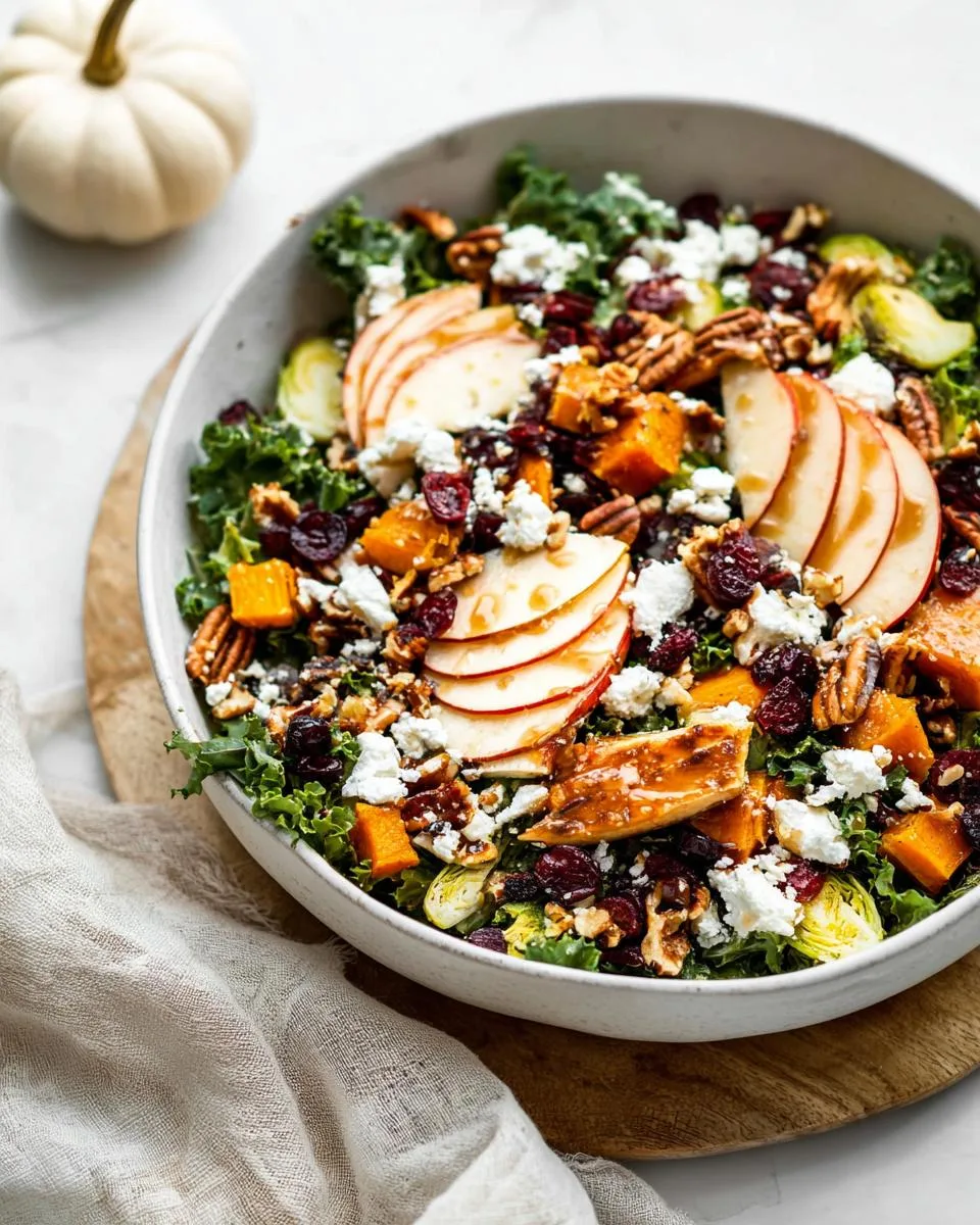 Irresistible 4-Step Fall Harvest Salad You Crave 3 Fall Harvest Salad - detail 1