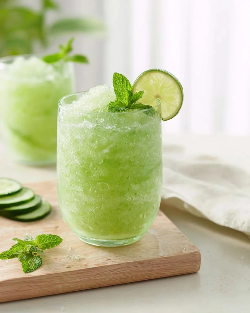 Frozen Cucumber Mojito: 10-Minute Refreshing Bliss 3 Frozen Cucumber Mojito - detail 1