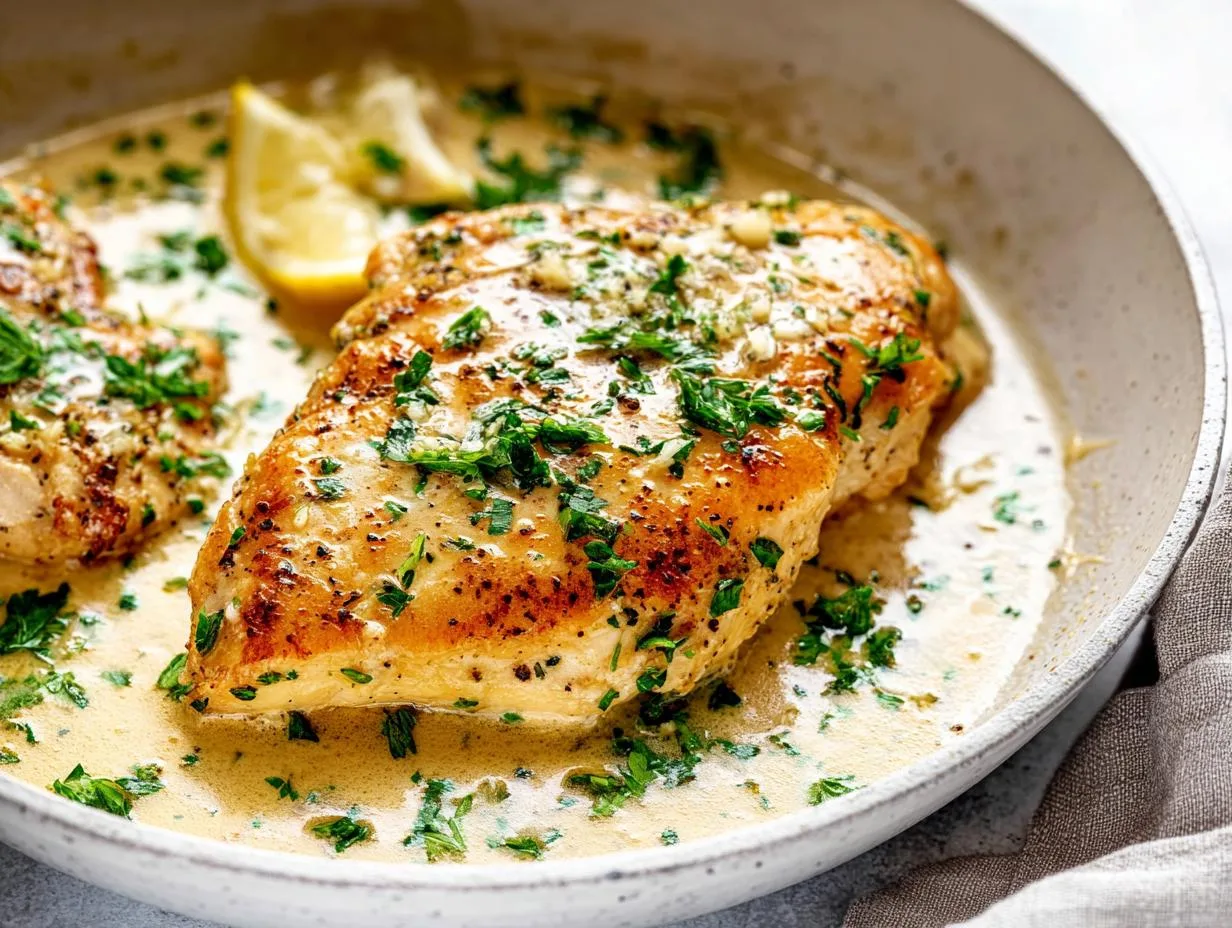 Recipe Kitchen Hub - Easy Slow Cooker Recipes 21 Garlic Butter Chicken