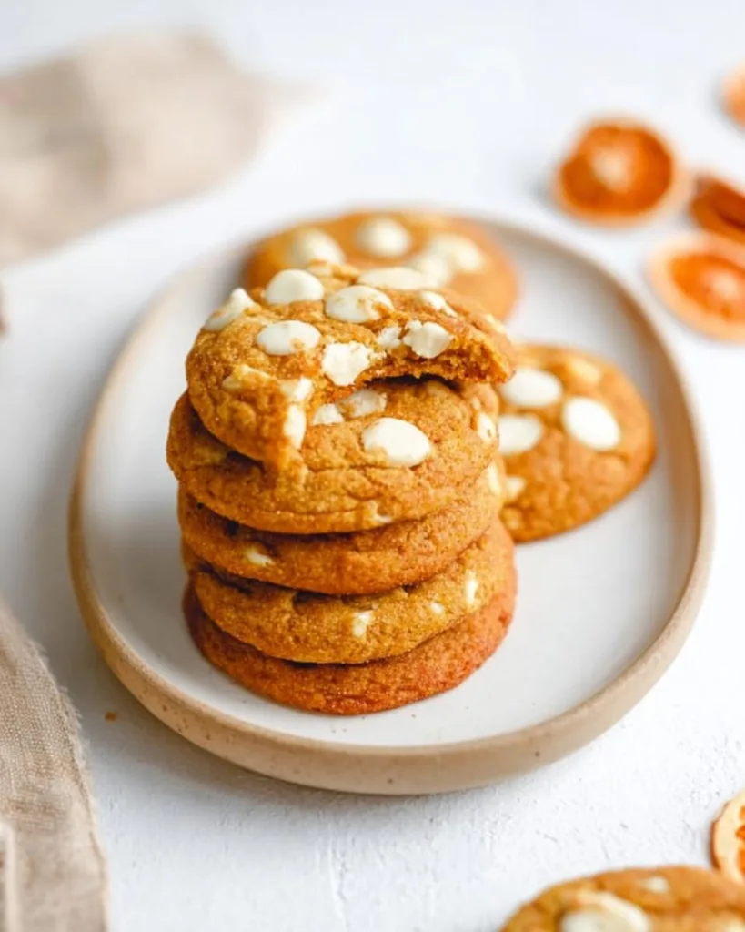 Gluten-Free White Chocolate Pumpkin Snickerdoodles