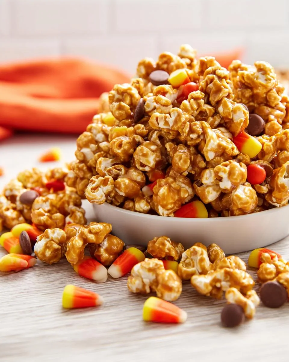 3 Easy Halloween Caramel Corn Recipes 3 Halloween Caramel Corn - detail 1