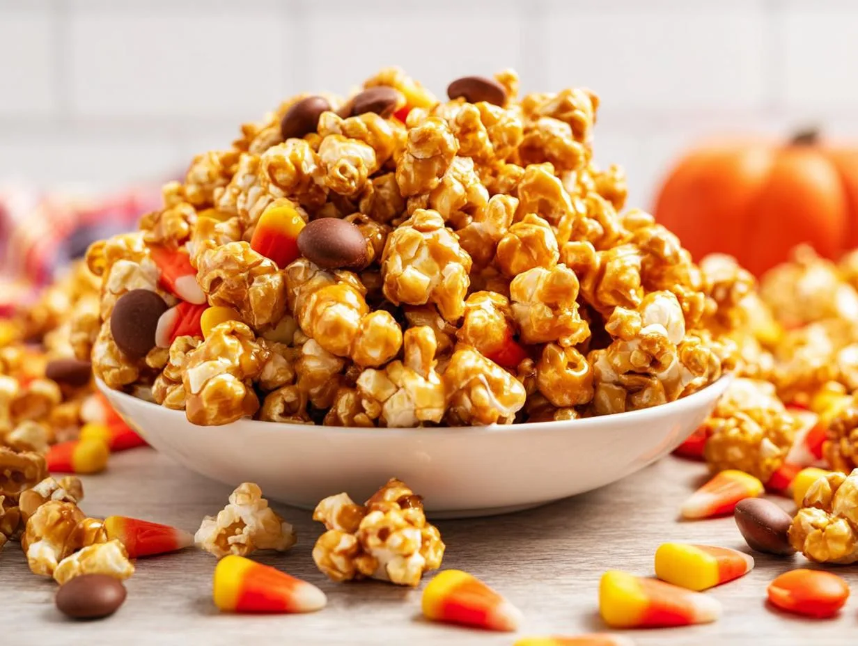 Halloween Caramel Corn