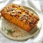 Healthy Pumpkin Carrot Breakfast Bread