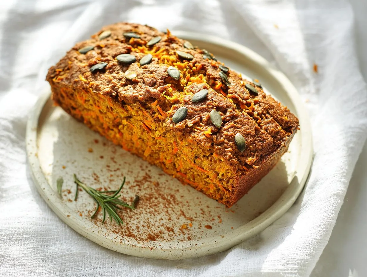 Recipe Kitchen Hub - Easy Slow Cooker Recipes 12 Healthy Pumpkin Carrot Breakfast Bread
