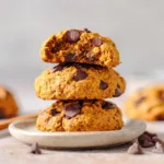 Healthy Pumpkin Chocolate Chip Cookies