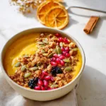 5-Minute Healthy Pumpkin Smoothie Bowl 4 Healthy Pumpkin Smoothie Bowl