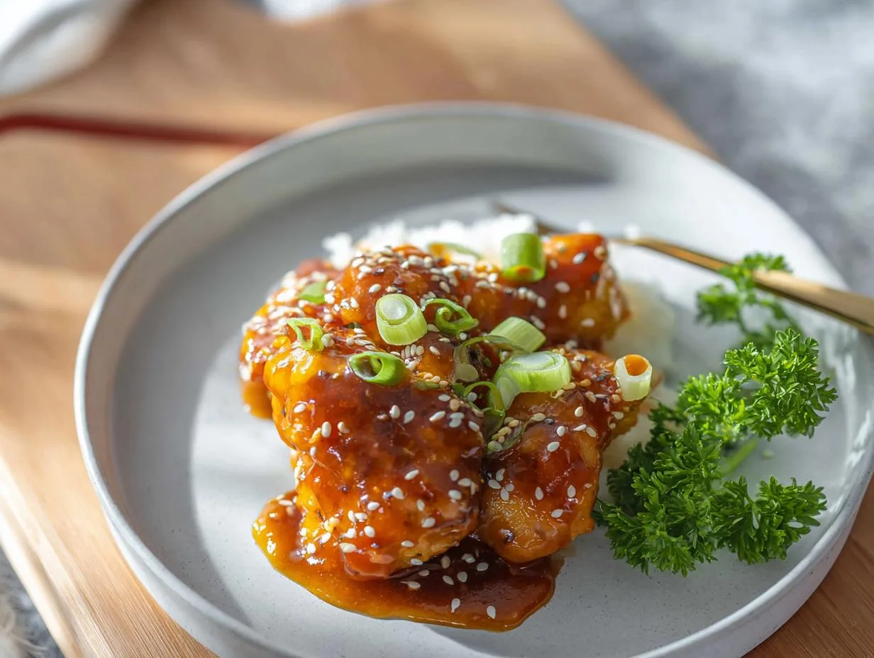 Recipe Kitchen Hub - Easy Slow Cooker Recipes 20 Honey Garlic Chicken