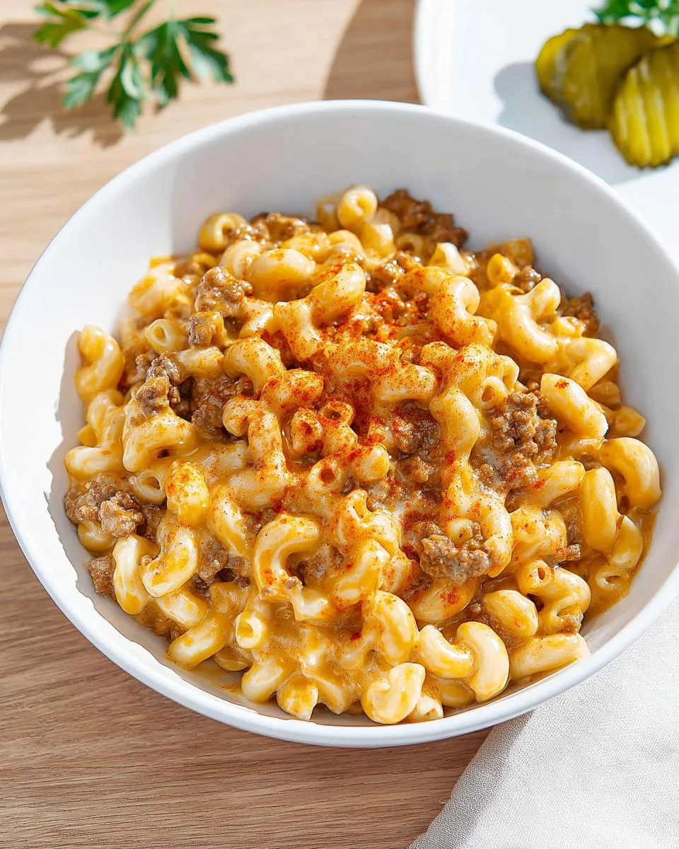 Instant Pot Cheeseburger Mac and Cheese - detail 1