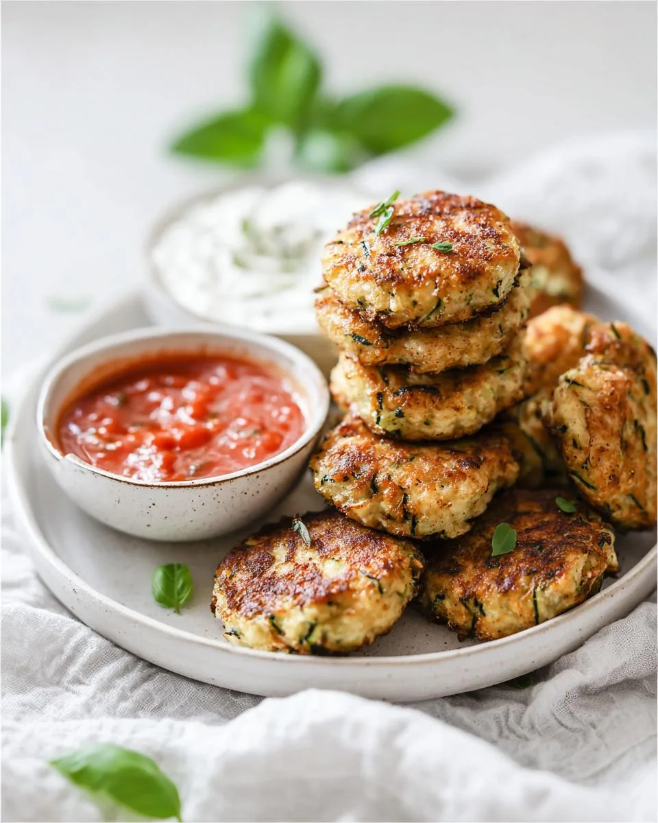 Italian-inspired Zucchini Garlic Bites - detail 1