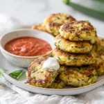 Italian-inspired Zucchini Garlic Bites