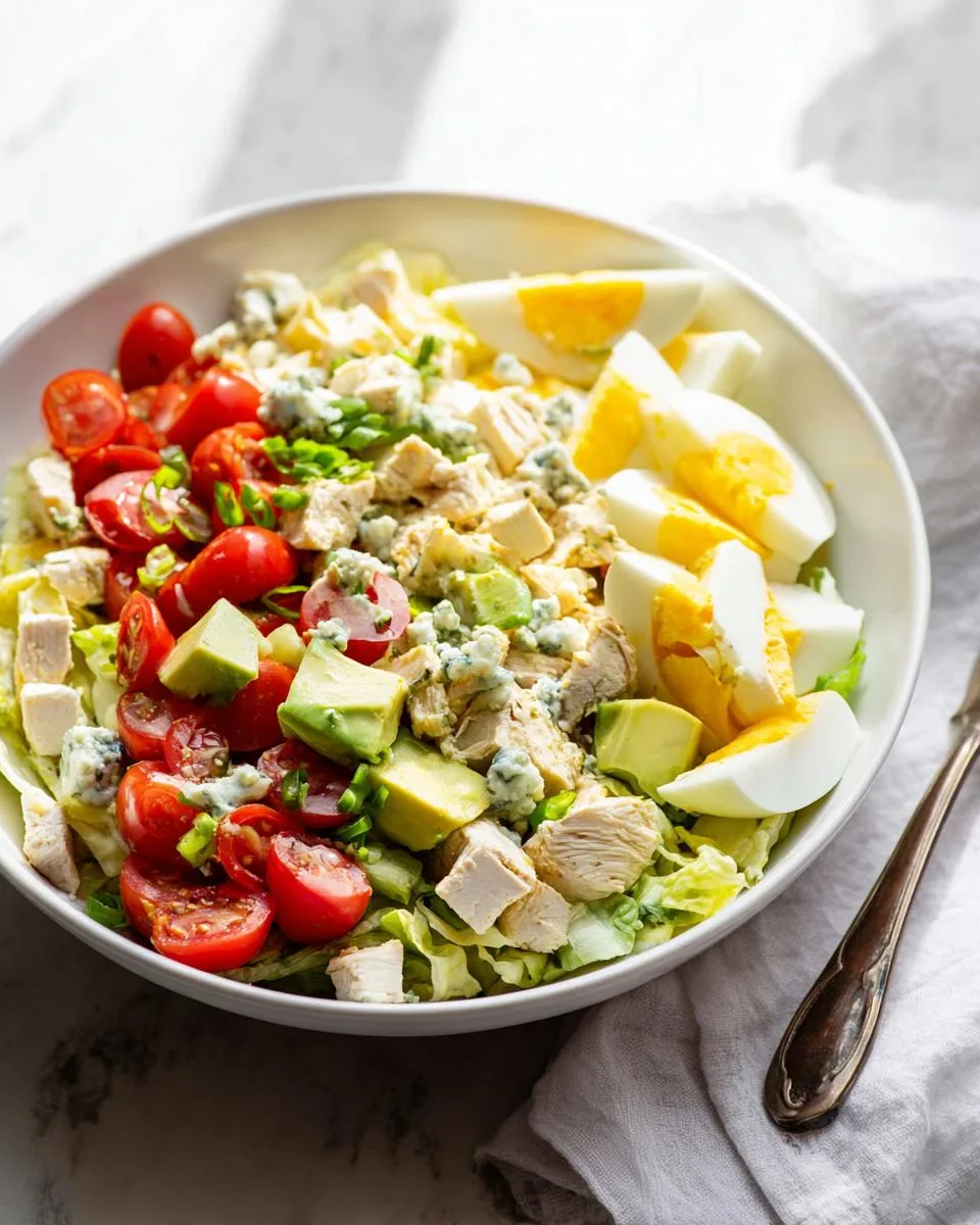 A Keto Cobb Salad Recipe Ready in 15 Minutes 3 Keto Cobb Salad - detail 1