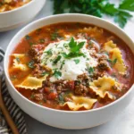 Lasagna Soup