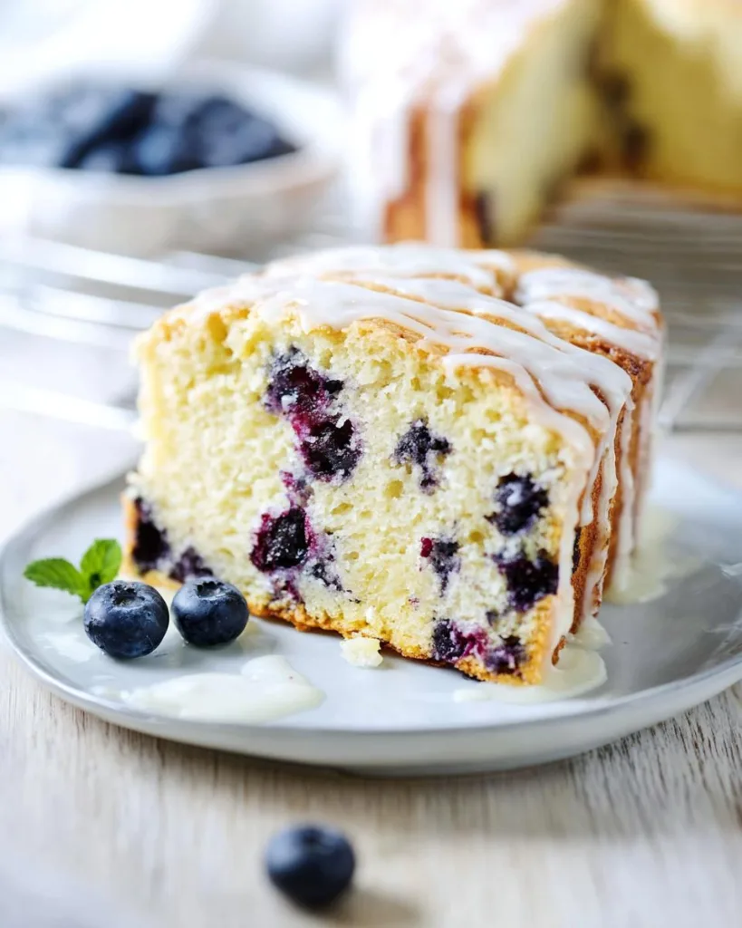 Perfect Tangy 1-Bowl Lemon Blueberry Loaf Cake Recipe 3 Lemon Blueberry Loaf Cake Recipe