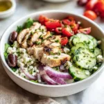 Low Carb Greek Chicken Bowls