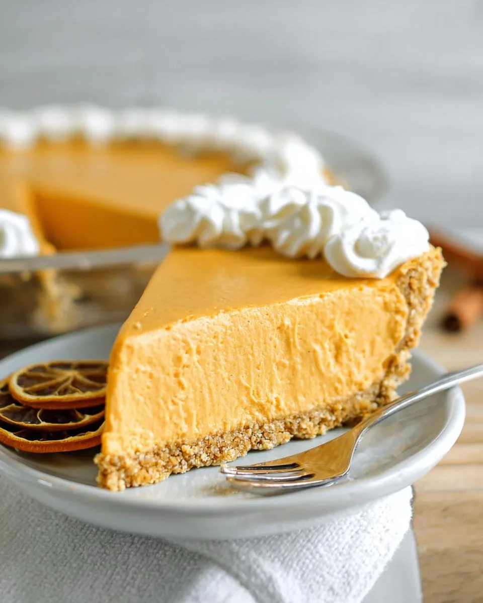 No Bake Marshmallow Pumpkin Pie: 20-Minute Miracle 3 No Bake Marshmallow Pumpkin Pie - detail 1
