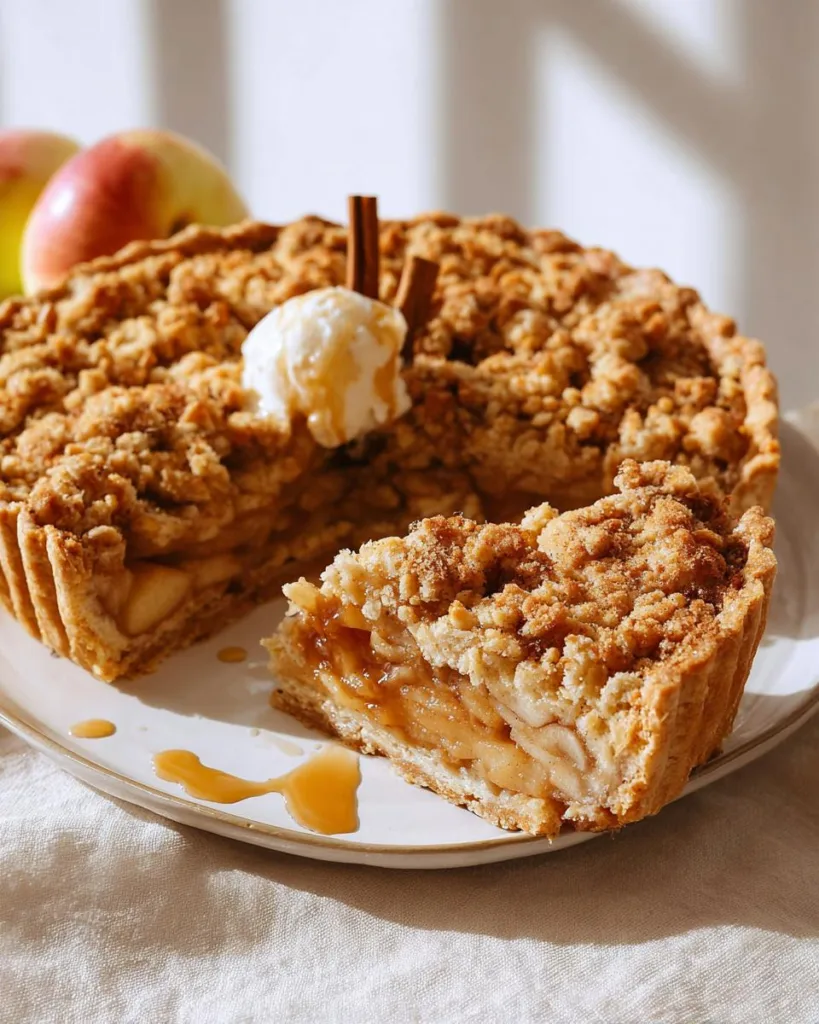 Old-Fashioned Dutch Apple Pie