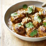 Peanut Chicken Meatballs