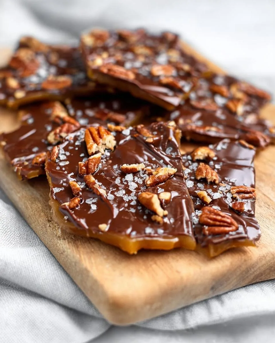 Pecan Pie Bark - detail 1