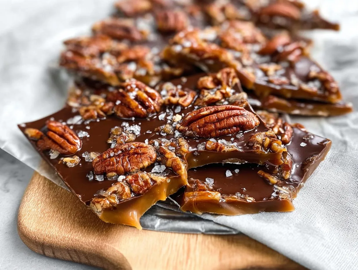 Recipe Kitchen Hub - Easy Slow Cooker Recipes 10 Pecan Pie Bark