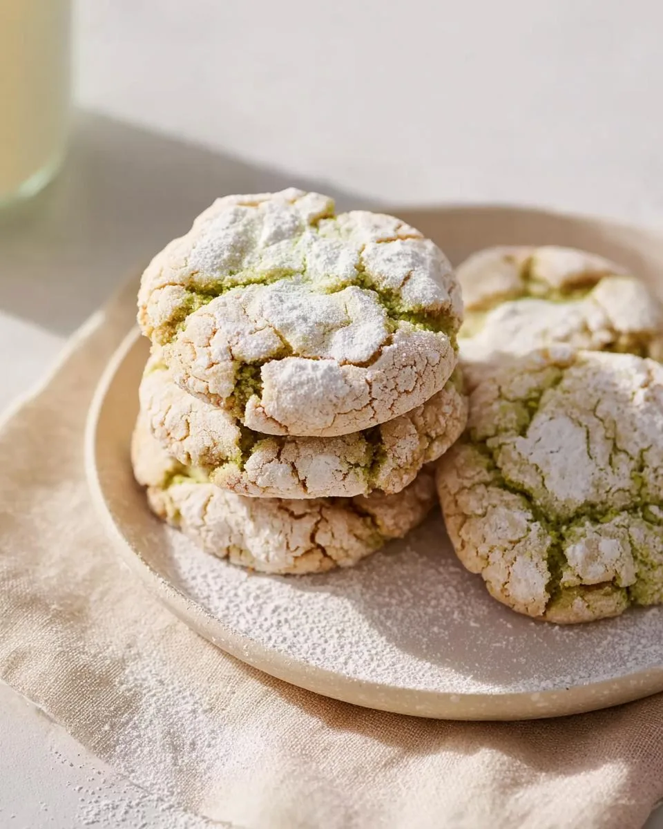 Perfect Pistachio Crinkle Cookies in 1 Simple Step 3 Pistachio Crinkle Cookies - detail 1
